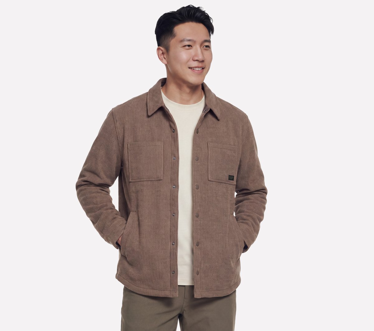 Skechers Sherpa Lined Quilted Jacket