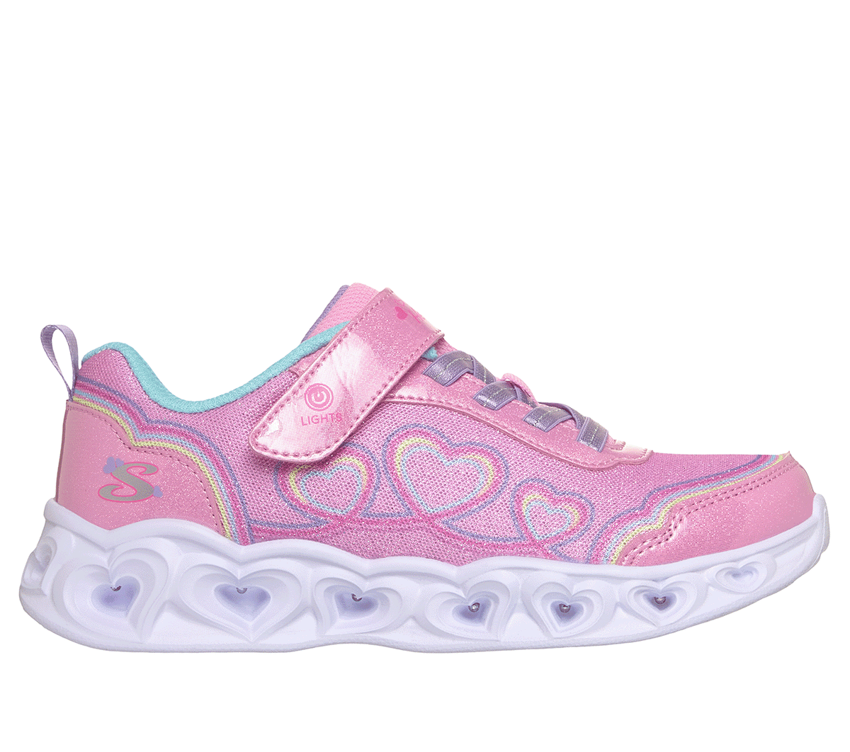 Skechers Heart Lights - Bubble Love