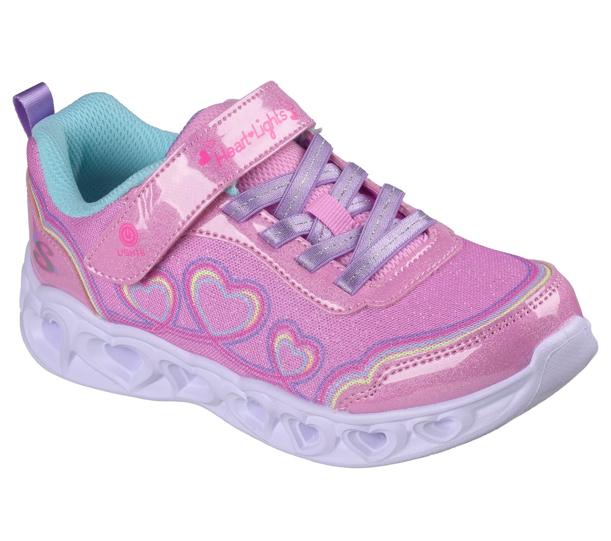 Skechers Heart Lights - Bubble Love