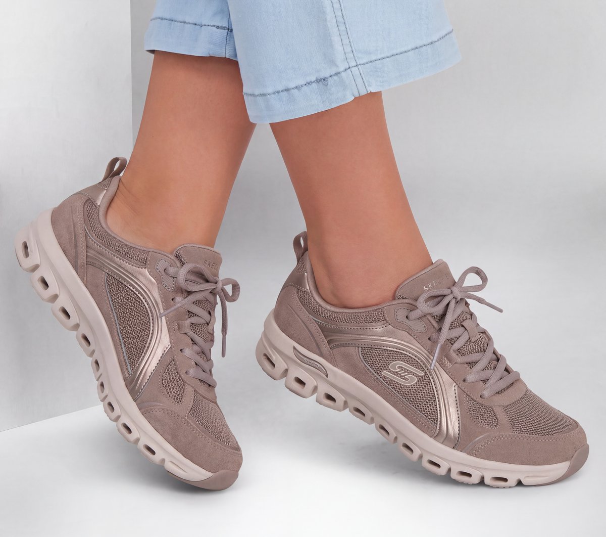 Skechers Arch Fit Glide-Step Elevate - Faun